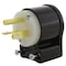Ac Works Straight Blade Plug, 5-20P, 20 A, 125V AC, 2 Pole, Screw Terminals, Grounded ASE520P - alternate 1